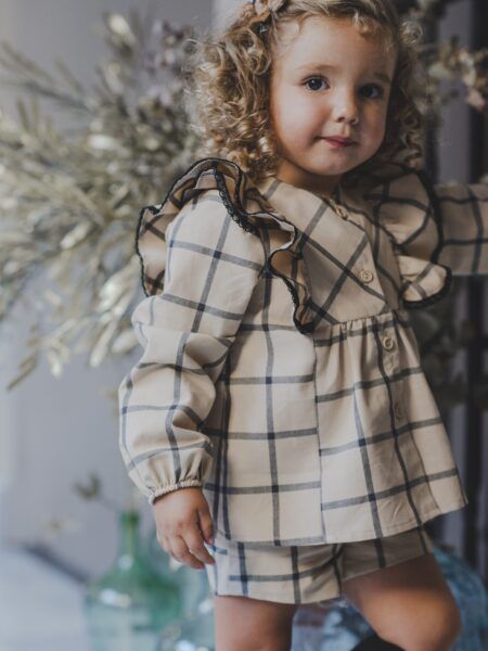 Blusa cuadros
