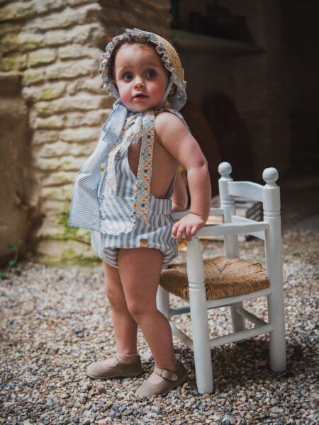 RANITA CUELLO HALTER EN RAYAS