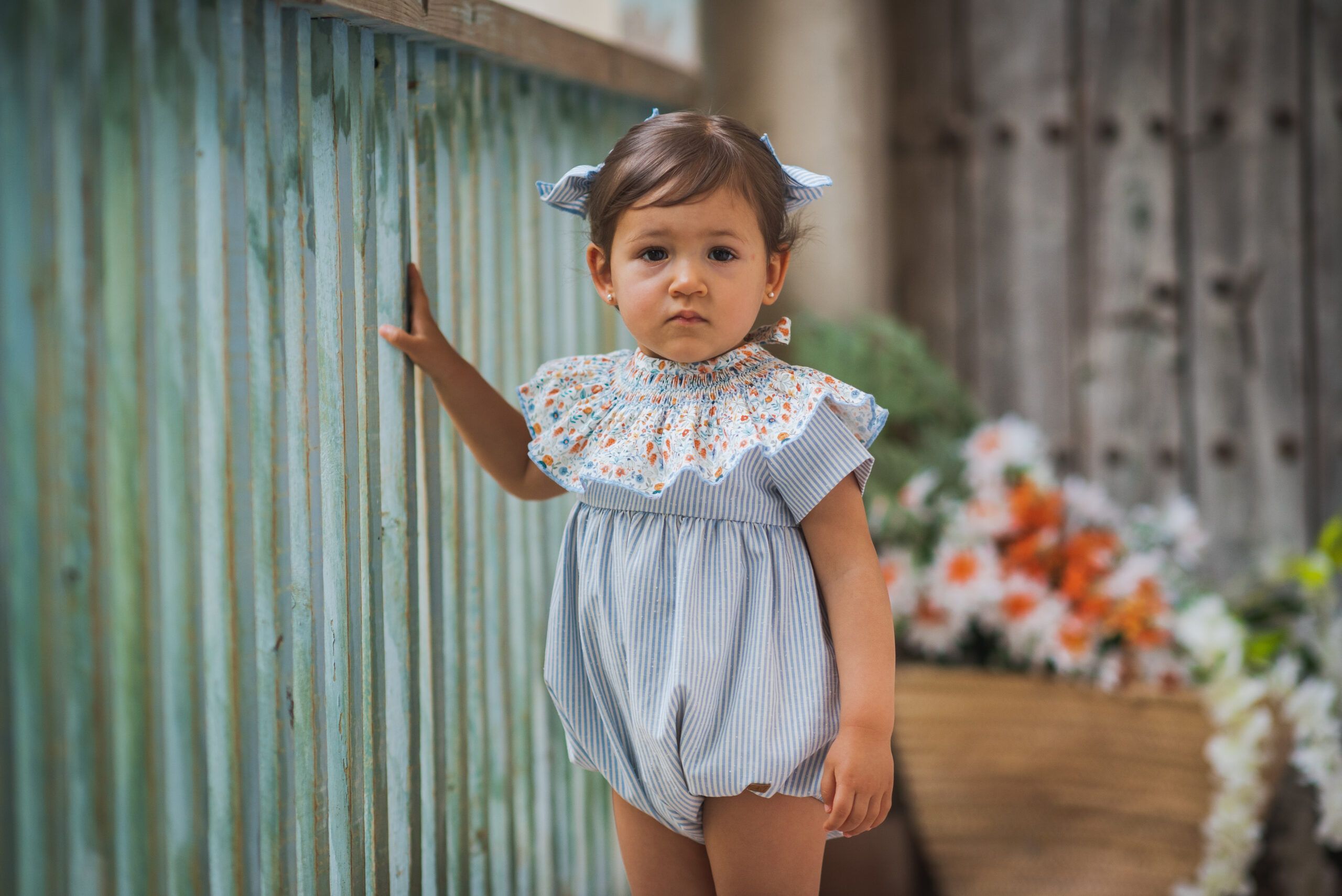 CUELLO PLISADO SMOCK MANDARINA - Imagen 2