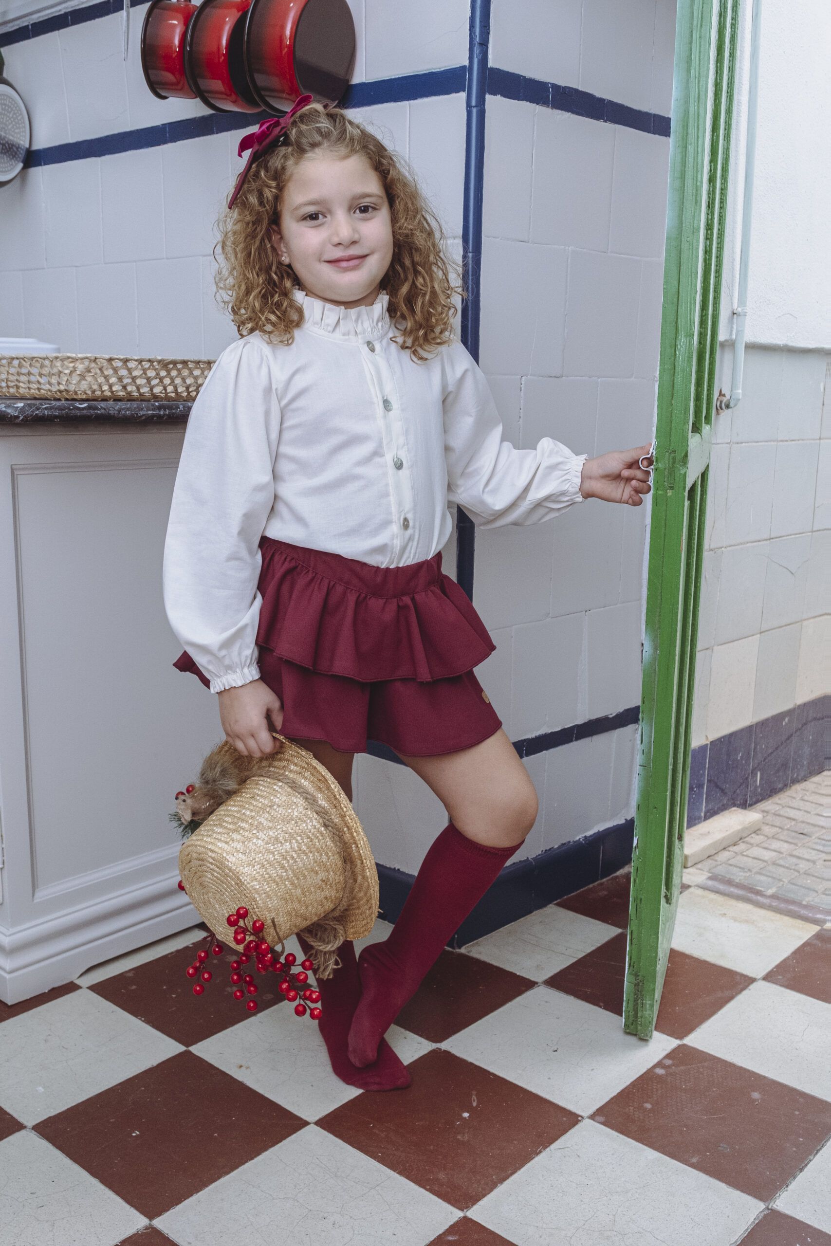 FALDA PANTALÓN BORGOÑA