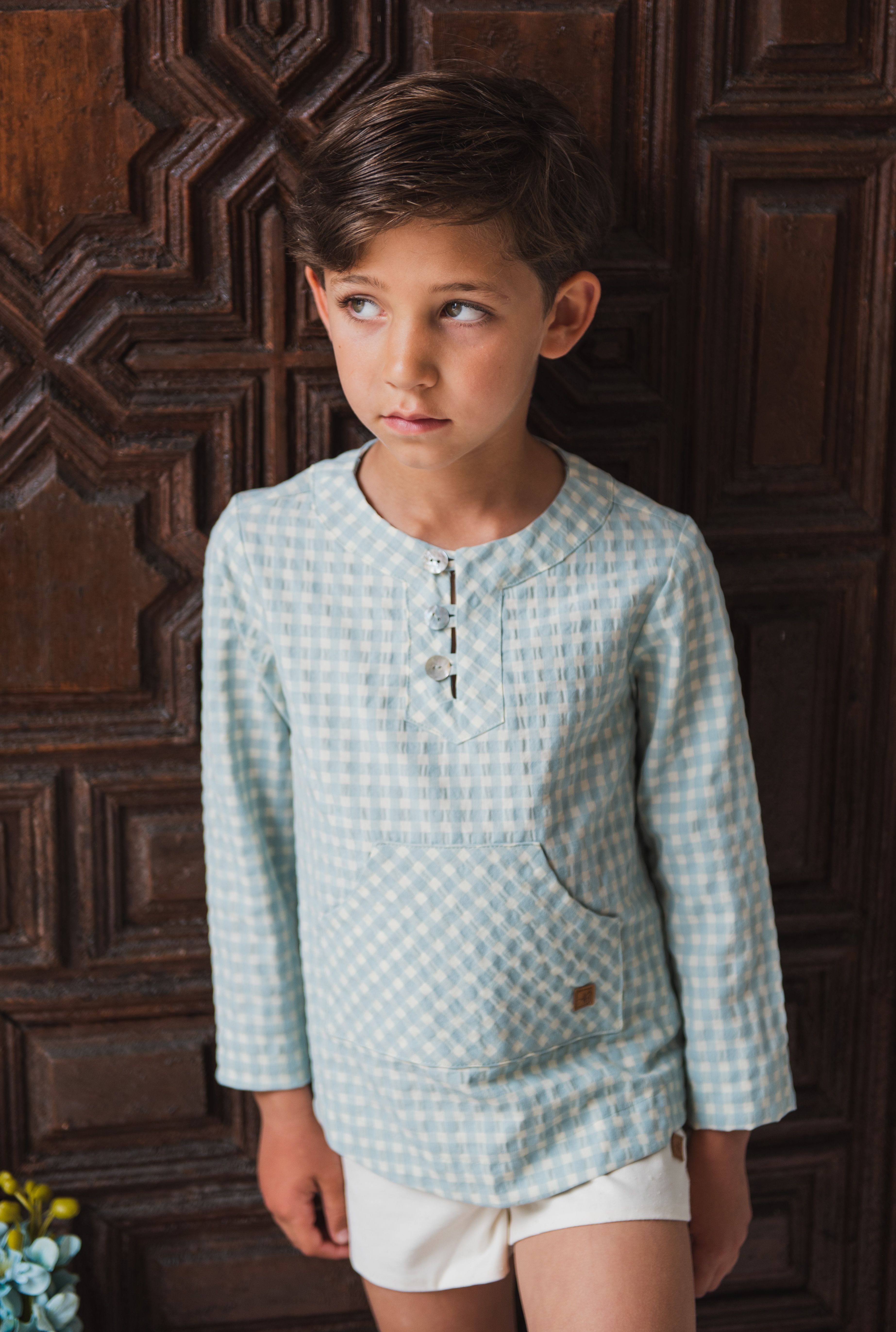 CAMISA CANGURO VICHI AGUA