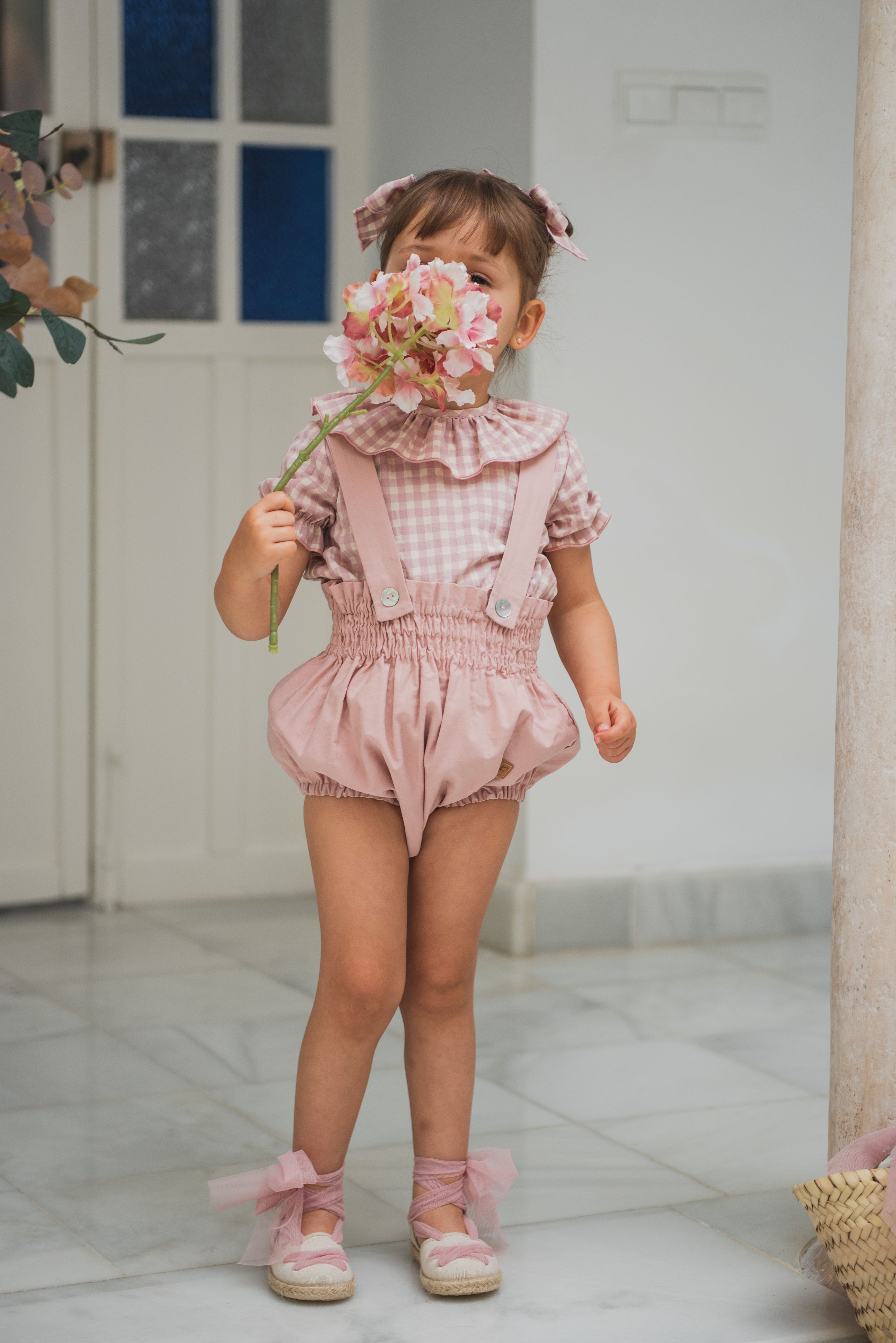 BLUSA PETIT ROSA VICHY - Imagen 2