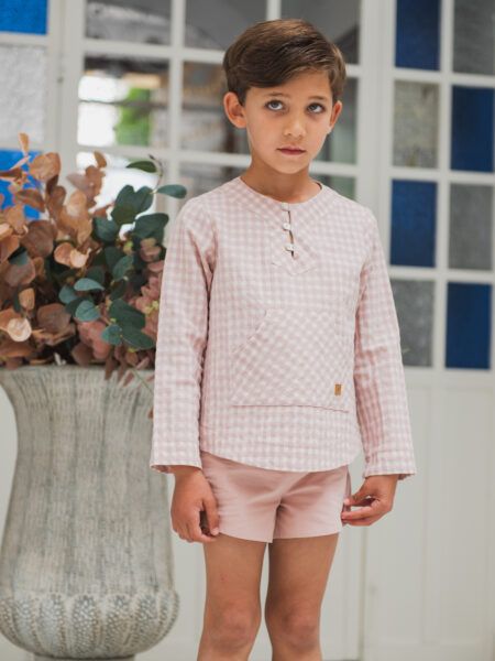 CAMISA CANGURO VICHI ROSA