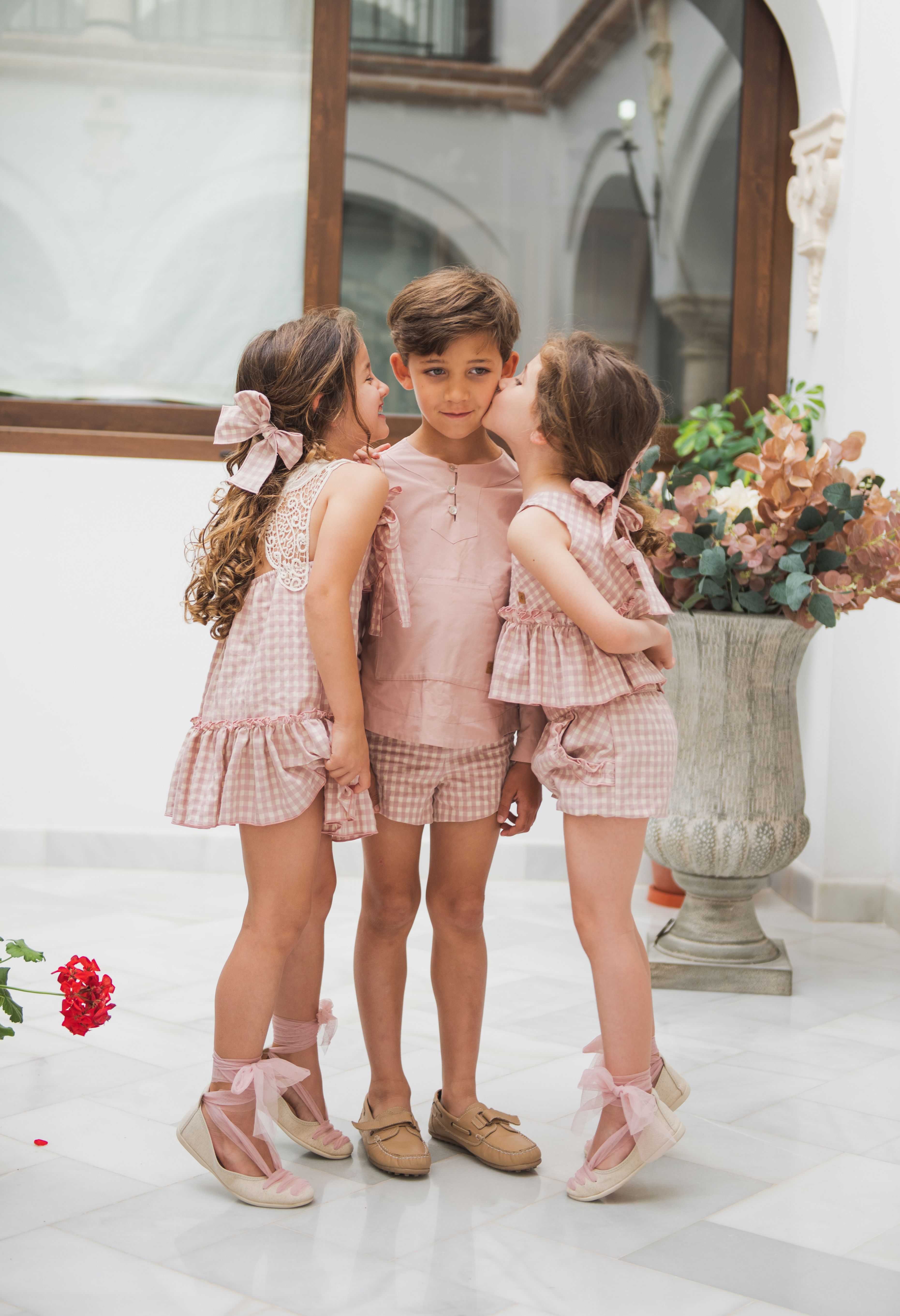 CAMISA CANGURO ROSA EMPOLVADO - Imagen 4