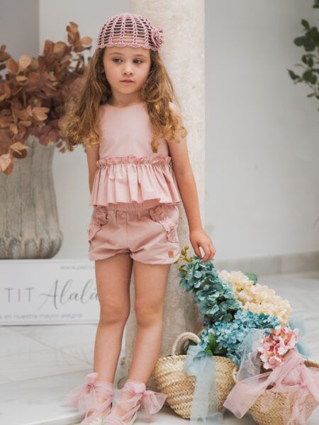 PANTALÓN BOMBACHO ROSA BALLET