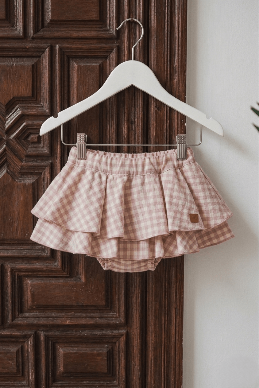 FALDA PANTALÓN VICHI ROSA